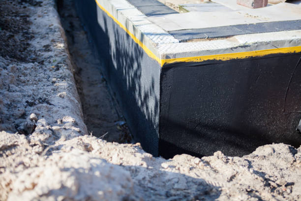 Professional Waterproofing technician working in Cory, IN